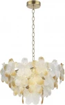 Подвесная люстра ST Luce Tender SL6240.203.06 золотистый/Прозрачный, январный E14 6*60W (220V, на цепи, цветы)