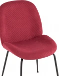 Стул Stool Group Beetle велюр красный УТ000037007