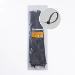 Хомут 4,7х400мм черный 100 шт. Stekker 32792