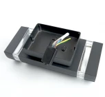 Настенный светильник Feron Сеул DH1702 48318 GU10 черный (220V, IP54)