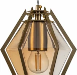 Подвесной светильник Vista V000134 (11012/1P Amber) (220V, на проводе)