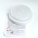 Потолочный светильник круглый светодиодные Feron AL3016 48564 пылевлагозащищённый с ИК-датчиком 12W 4000K IP65 белый (220V, круглые)