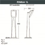 Наземный светильник Fumagalli Germana 2N1.613.010.AYF1R (220V, IP66)