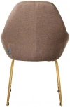 Стул R-Home Kent Браун/Линк Золото