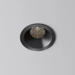 Встраиваемый светильник Maytoni Alfa LED DL043-01-15W4K-RD-B-1 (220V, круглые)