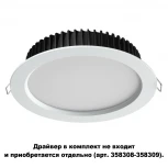 Встраиваемый точечный светильник Novotech Drum 358304 (LED, 220V, IP44)