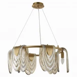 Подвесная люстра Lumion Ochre 6515/6 латунь E14 6*40W 220V (на тросе)