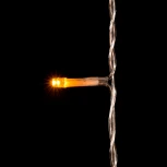 Гирлянда Занавес Облегченный 2 x 3 м Желтый 220В, 600 LED, Провод Прозрачный ПВХ, IP54