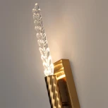 Бра Odeon Light Kolos 5449/4WL сатинированн.латунь/прозрачн./металл/стекло LED 4W 3000K (220V)