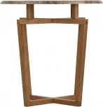 Стол журнальный Рилле 440 пленка дуб крымский состаренный/ бук от фабрики Mebelik