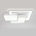 Потолочный светодиодный светильник с таймером Escada Streamline 10298/3LED 53Вт,с ПДУ, металл/акрил, белый (220V)