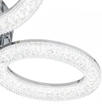 Потолочная люстра Escada Barit 10283/5LED 120Вт, металл/акрил, хром (регулировка яркости, 220V, пульт управления)