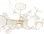Подвесная люстра Crystal Lux MARGO SP9R (220V, на тросе, цветы)