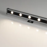 Светодиодный прожектор линейный IP65 AR-LINE-1000L-48W-24V RGB-Day4000 (Grey, 15x45 deg, DMX512) (Arlight, Закрытый) 027282