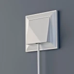 Рамка на 1 пост (белый) (a051023) Werkel Fiore белый W0012201