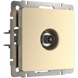 ТВ-розетка оконечная (шампань) Werkel W1183011 (a050856)