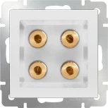 Акустическая розетка (белый) Werkel W1185001 (a051140)