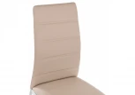 Обеденный стул на металлокаркасе Woodville Okus champagne 11195
