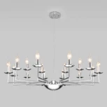 Подвесная люстра Eurosvet Cariso 60150/18 хром