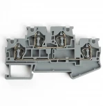 Зажим пружинный 4-х проводной проходной 2 уровня 2,5 мм2 ЗНИ Stekker 39967