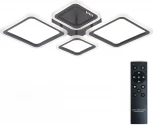 Потолочная люстра светодиодная с пультом ДУ 84W, чёрный, LED Natali Kovaltseva Opti LED LAMPS 81108/2C