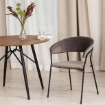 Кресло TURIN (mod. 0129571) Tetchair (Серо-коричневый,Черный).