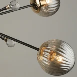 Потолочная люстра на штанге Reluce 04901-0.3-06 COFFEE+FGD (220V, шар)