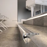 Профиль STEP-FRONT-2000 ANOD (Алюминий) 023866 Arlight STEP