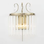 Бра Citilux Инга CL335323 (220V, хрусталь, подвески, выключатель)