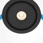 Встраиваемый светильник Maytoni Move DL060-9W3-4-6K-B (LED, 220V, круглые)