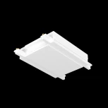 Коннектор питания прямой Radity белый (магнитный) Maytoni Technical TRA084C-11W