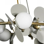 Подвесная люстра Loft It Matisse 10008/1050 Grey (220V, на тросе, цветы, шарики)