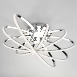 Потолочная люстра Eurosvet Evia 90100/5 хром (LED, 220V)