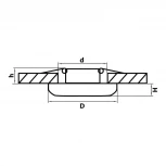 Встраиваемый точечный светильник Lightstar Monde 071057 (LED, 220V, IP44)