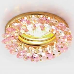 Встраиваемый точечный светильник Ambrella K206 PI/G