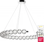 Подвесной светильник Amulet MOD555PL-L30CH4K (LED, 220V, на тросе, шарики, кольцо, бусы)