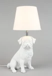 Интерьерная настольная лампа Omnilux Banari OML-16314-01 (220V, выключатель, собака)