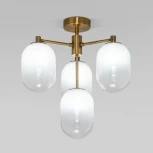 Потолочная люстра на штанге Eurosvet Loona 60161/4 латунь (220V)