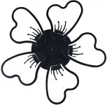 Потолочная люстра Natali Kovaltseva INNOVATION STYLE 83030 BLACK