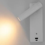 Спот для чтения Citilux Декарт CL704430 с USB (LED, 220V, выключатель)