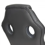 Кресло RACER GT new металлик/красный (кож/зам/ткань)