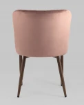 Стул Stool Group Ститч Хани велюр пыльно-розовый ножки дерево УТ000031317