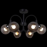Потолочная люстра на штанге Reluce 01268-0.3-06 BK+CR (220V)