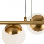 Подвесной светильник Zing FR5199PL-08BS1 Freya (220V, на тросе, шарики)