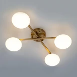 Потолочная люстра RGB на штанге Citilux Atman Smart CL226A143 (LED, 220V, голосовое управление, пульт управления, управление смартфоном, умный дом - Алиса, Маруся, Салют)