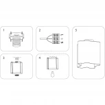 Потолочная люстра Lightstar Nubi Legno 802015