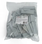 Торцевая заглушка для ЗНИ (серый) Stekker 39988