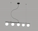 Подвесной светильник Moderli Sector V3081-5P (220V, на тросе, шарики)