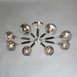 Потолочная люстра на штанге DeMarkt Гамбург 605016708 (220V, шарики)