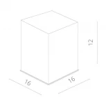 Встраиваемый точечный светильник Arte Lamp Cardani Grande A5936PL-1BK